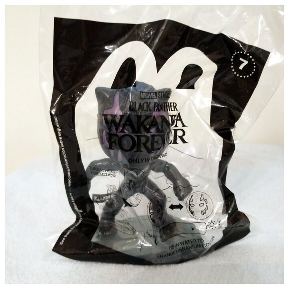 Black Panther 2022 Wakanda Forever Mcdonalds Happy Meal Toy - Picture 2 of 4